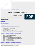 On The Philosophy of History PDF