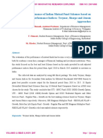  A Study on Performance of Indian Mutual Fund Schemes based on Risk Adjusted Performance Indices