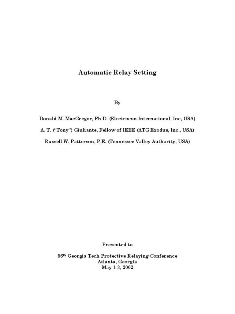Relay Rules PDF PDF Relay Electrical Impedance