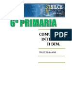 COMUNICACION II BIMESTRE 6°