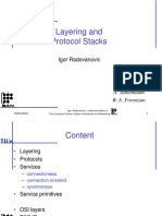 Layering and Protocol Stacks: Igor Radovanovi Ć