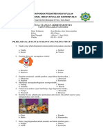 SD Integral Hidayatullah Gorontalo: Soal Ulangan Akhir Semester I TAHUN PELAJARAN 2013/2014