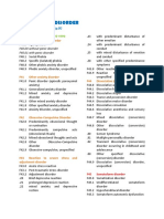 Somatoform Disorder