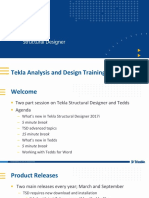 Tekla Analysis and Design Training