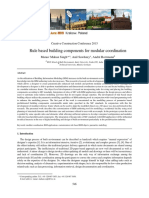 Rule Based Building Components For Modular Coordination: Manav Mahan Singh, Anil Sawhney, André Borrmann