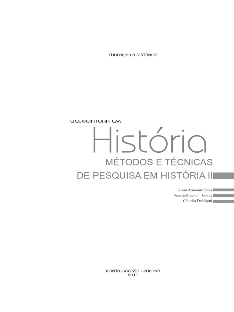 Metodologia da Pesquisa Histórica | PDF | Tempo | Science
