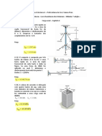 Exercícios Carga Axial