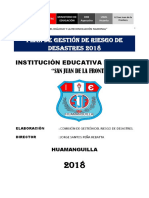 Plan Gestion Del Riesgo-San Juan de La Frontera