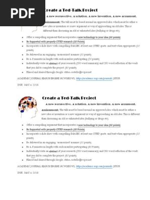 create a ted