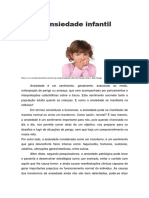 Ansiedade Infantil