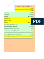 Cap Rate Calculation