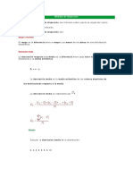 Medidas de Dispersión