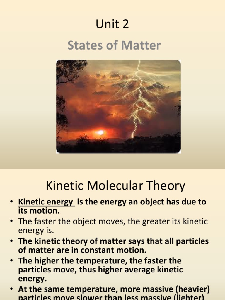 States of Matter Power Point 17-18 | PDF | Phase (Matter) | Phase Diagram