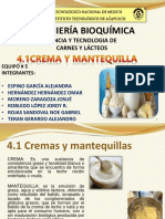 4.1 Crema y Mantequilla