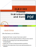 CLB 21303 Process Instrumentation and Control
