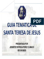 Guía Tematica Ruina Santa Teresa de Jesús