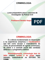 Criminologia Investigador 2014 Aula 01