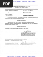 Luis Calderon Criminal Complaint