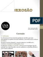 Corrosão de Metais: Causas, Tipos e Reações Químicas