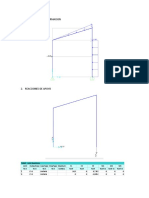 Determinar La Deformacion: Table: Joint Reactions Joint Outputcase Casetype Steptype Stepnum F1 F2 F3 M1 M2 M3