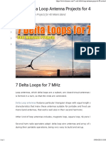 7 Cool Delta Loop Antenna Projects For 40 Meters