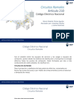 Clase Día 6 - IEI - III PARCIAL - Circuitos Ramales Sección 210 PDF