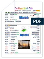 March-May Caribbean Beach Club Units For Sale 4-17-18