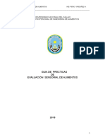 Evaluación sensorial de alimentos