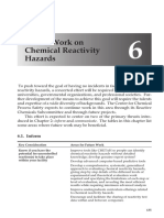 Future Work On Chemical Reactivity Hazards: 6.1. Inform