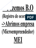 Fazemos B.O: (Registro de Ocorrência)