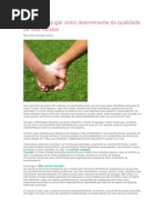 O Amor Conjugal Como Determinante Da Qualidade de Vida Familiar