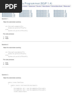 Java Mock Tests For SCJP