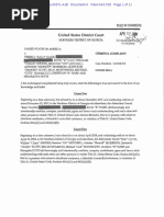 Download Rapper Ralo Davis federal criminal complaint by Kristen Reed SN376840256 doc pdf