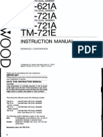 Kenwood TM-621 - 721A Instruction Manual