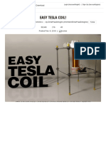 Easy Tesla Coil! - 6 Steps (With Pictures)