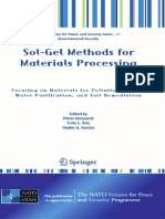Sol-Gel Methds For Materials Processing