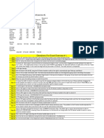 excel exercise 1