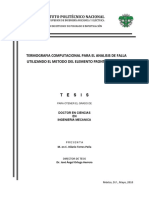 Termografia Computacional para El Analisis de Falla