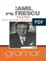Camil Petrescu - Teatru