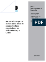 Marcos Teóricos para El Análisis de Las Zonas de Procesamiento de Exportaciones en América Latina y El Caribe PDF