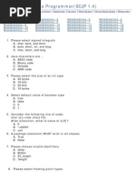 Java Mock Tests For SCJP