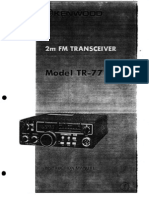 Kenwood TR-7730 Instructions Manual