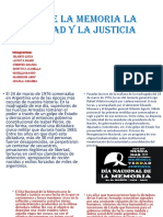 Día de La Memoria , La Verdad y la Justicia