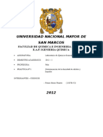 Determinación de la densidad de sólidos y líquidos