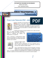 Gêneros Televisivos - A Telenovela