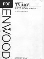 Kenwood TS-440S Instruction Manual