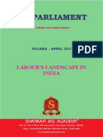 Ias Parliament: Labour'S Landscape in India