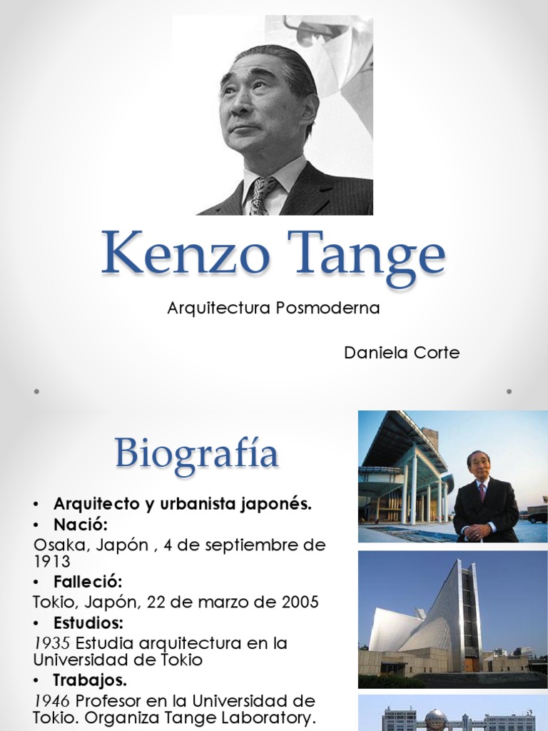 Kenzo Tange | PDF | Arte
