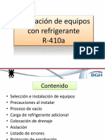 B - Instalación de Equipos Con R410a