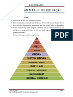 Ringkasan Materi Biologi Dasar PDF